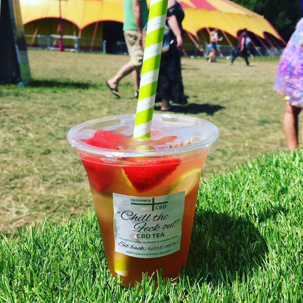 Chill The Feck Out CBD Tea — Iced